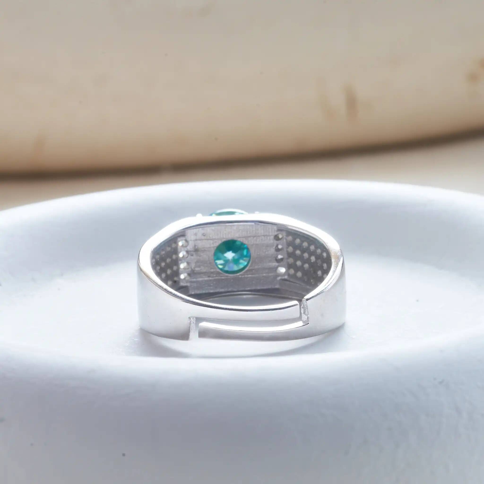 Anillo de moissanita de color  - Moissanite Engagement Ring 1 Carat reseña y precio