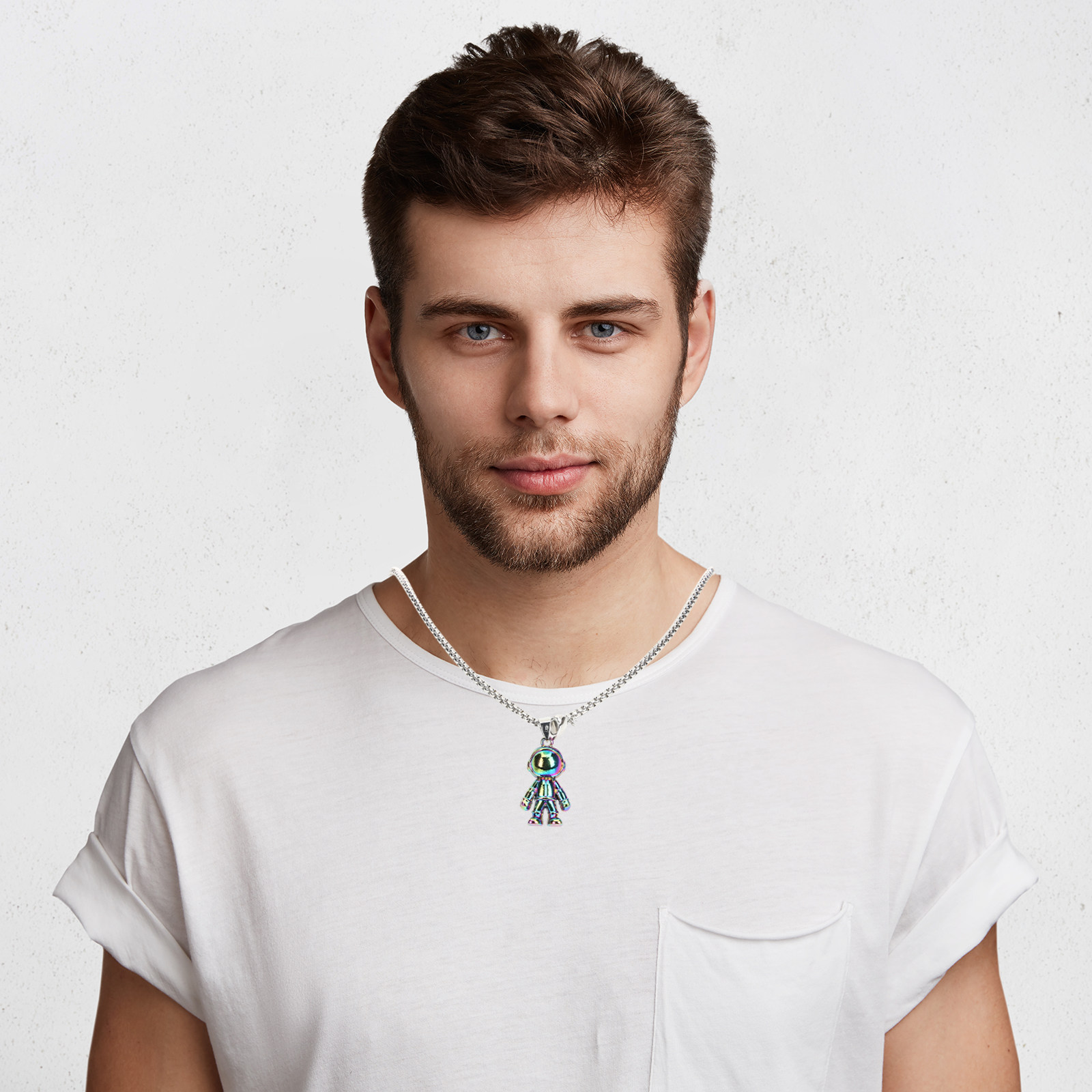 1 par de collares a juego para - Magnetic Couple Matching Necklaces reseña y precio