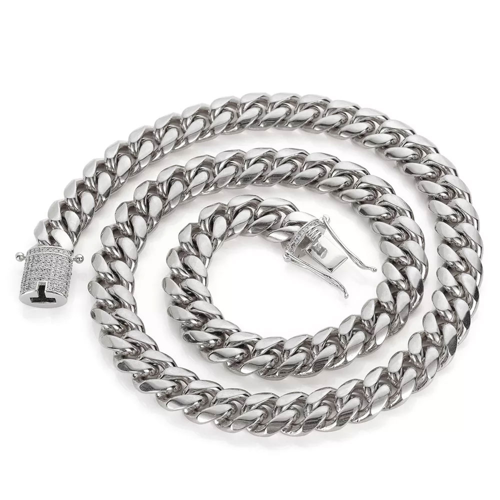Cadena cubana de Hip Hop de 6- - Cuban Link Chain 12Mm reseña y precio