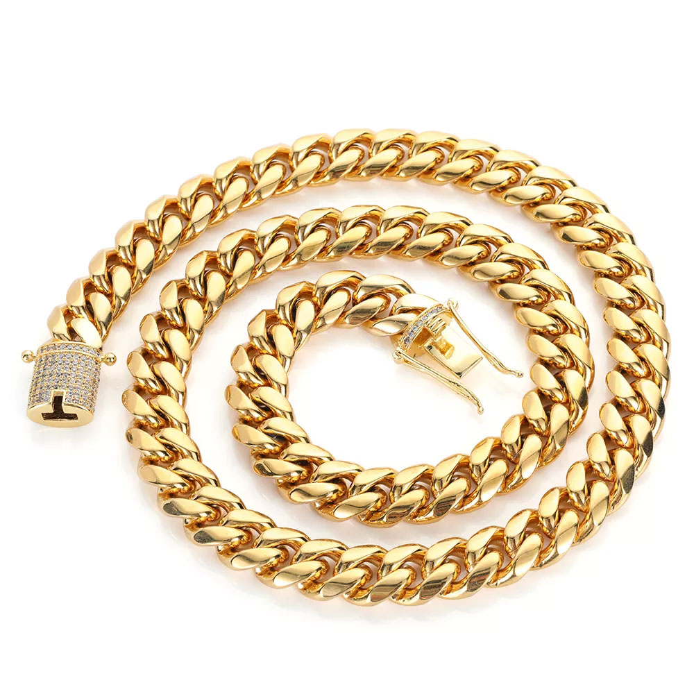 Cadena cubana de Hip Hop de 6- - Cuban Link Chain 12Mm reseña y precio