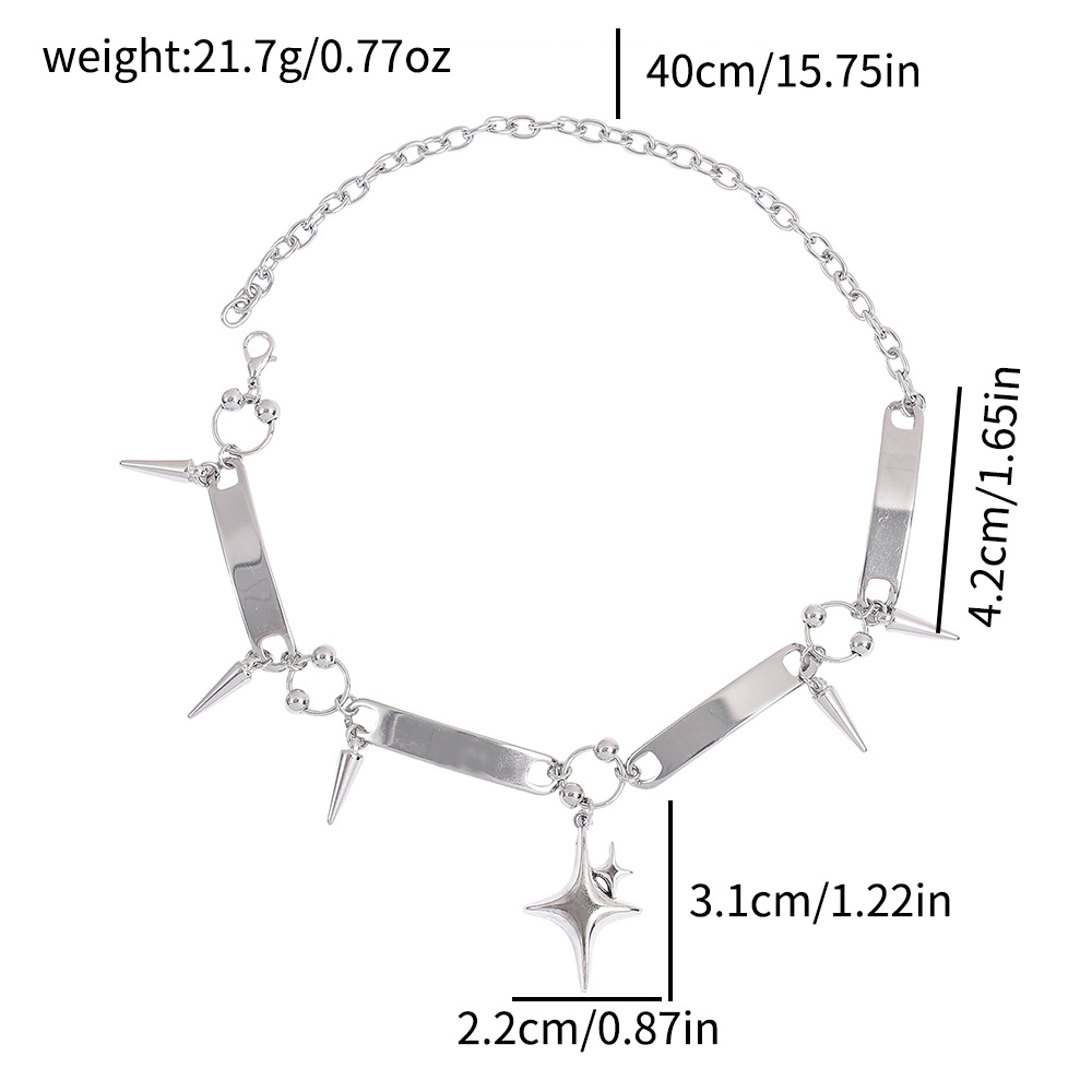 Gargantilla Punk con Estrellas - Goth Punk Spike Choker reseña y precio