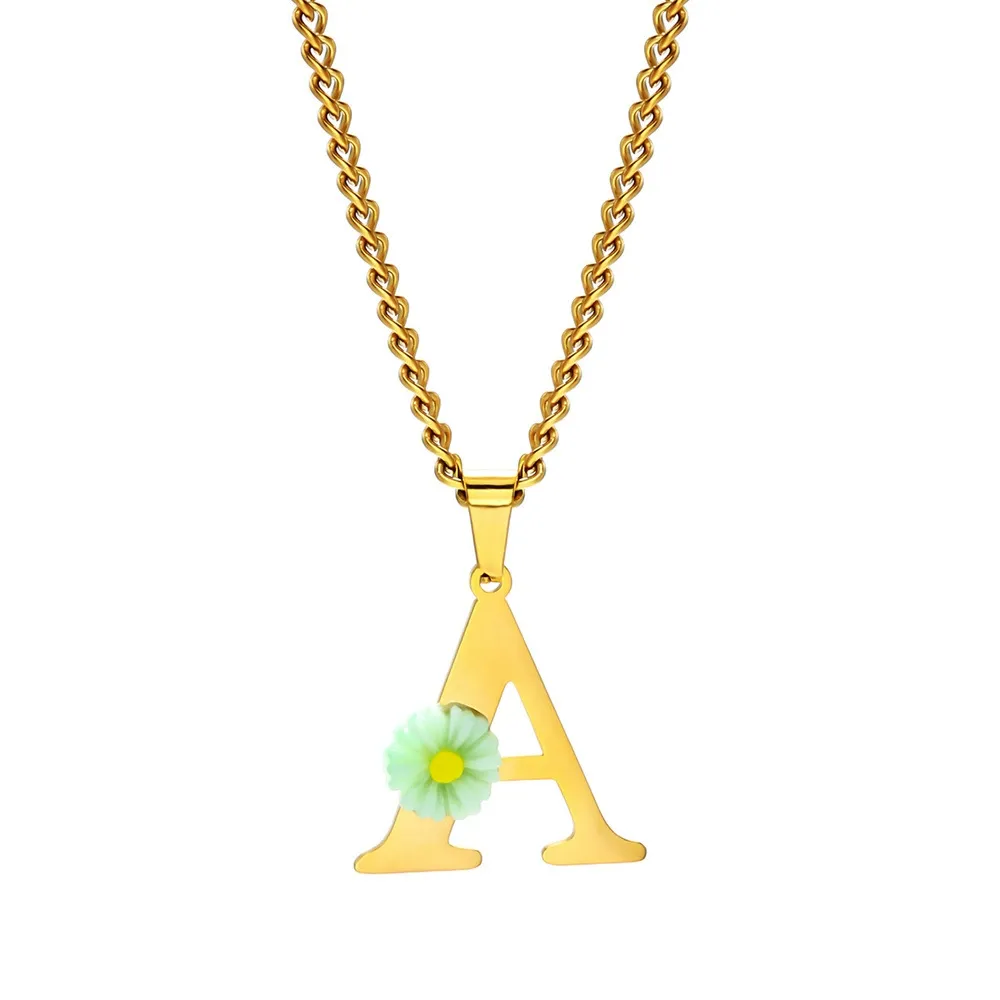 Collar Personalizado con Inici - Initial Letter Necklace 18K Gold reseña y precio