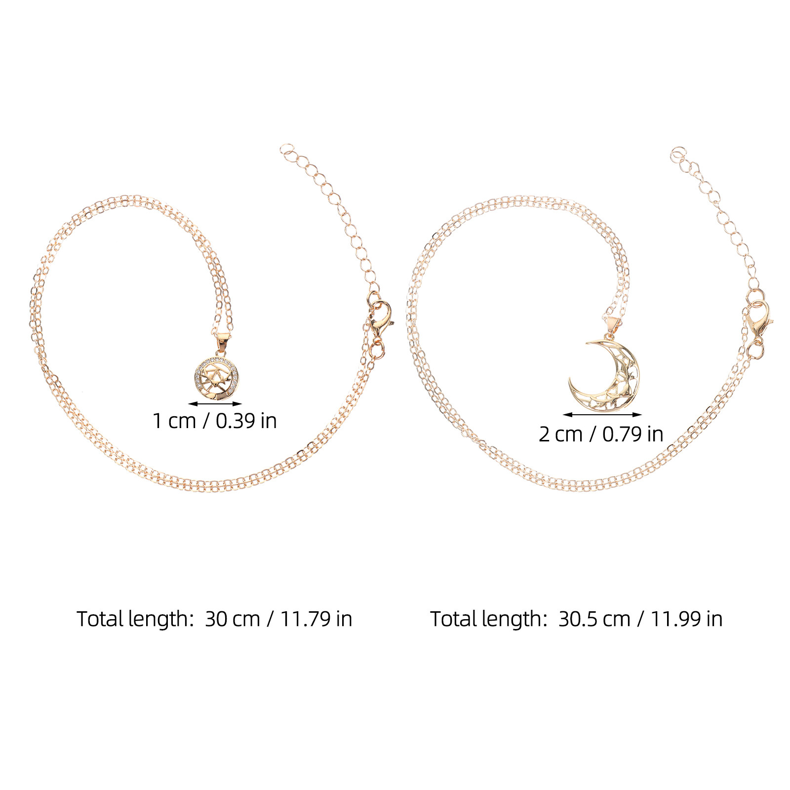 Collares en capas con cierre m - Magnetic Couple Matching Necklaces reseña y precio