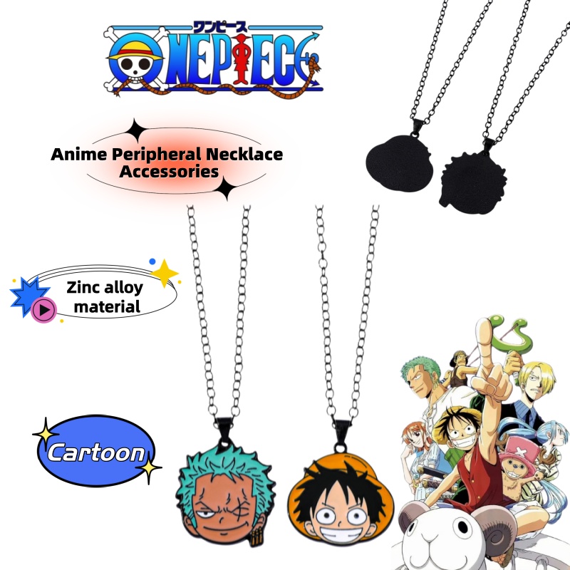 Collar creativo de One Piece,  - Anime Pendant Necklace reseña y precio