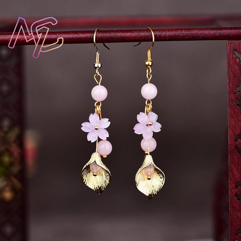 Pendientes de flores de Jade N - Earrings reseña y precio