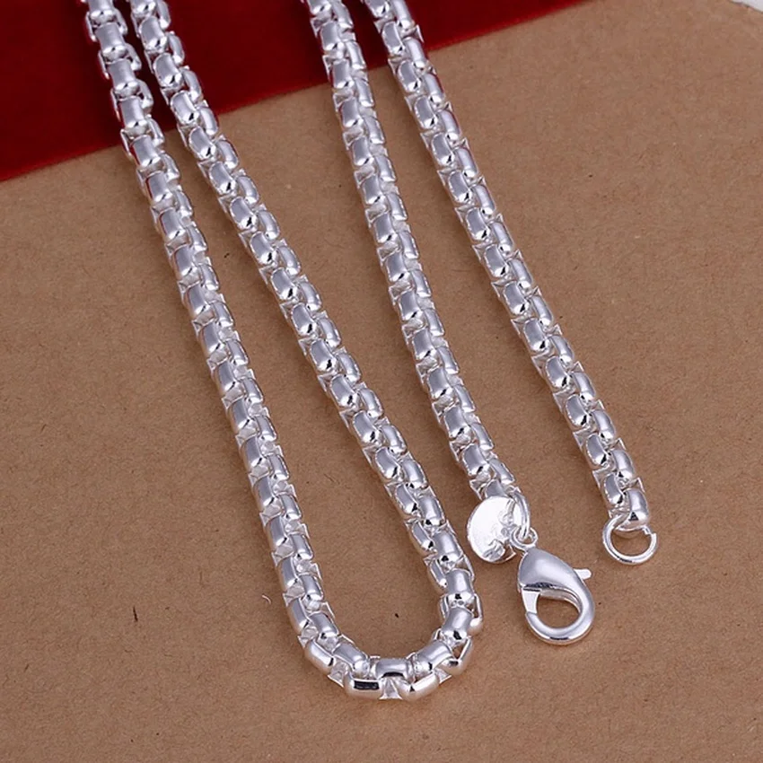 Collar de plata de ley 925 de  - 925 Sterling Silver Chain Necklace Men reseña y precio