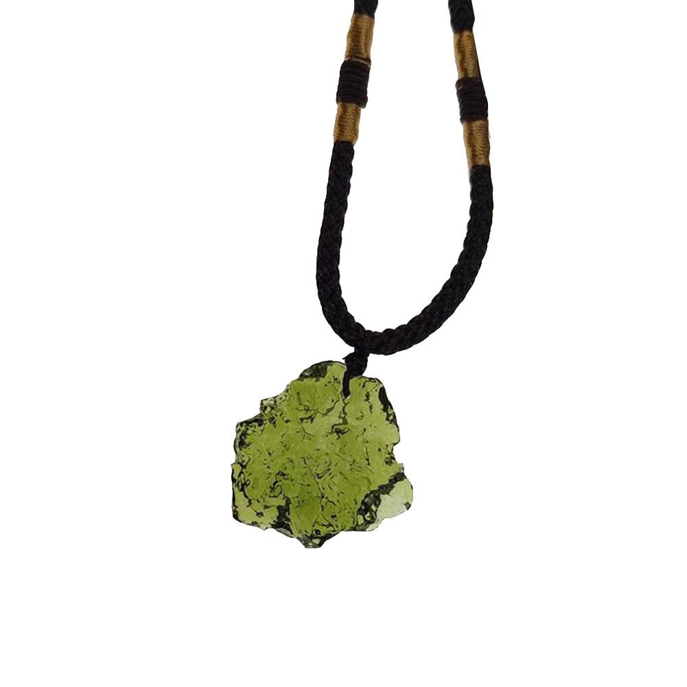Collar de cuarzo de cristal ún - Crystal Pendant Necklace Natural Stone reseña y precio