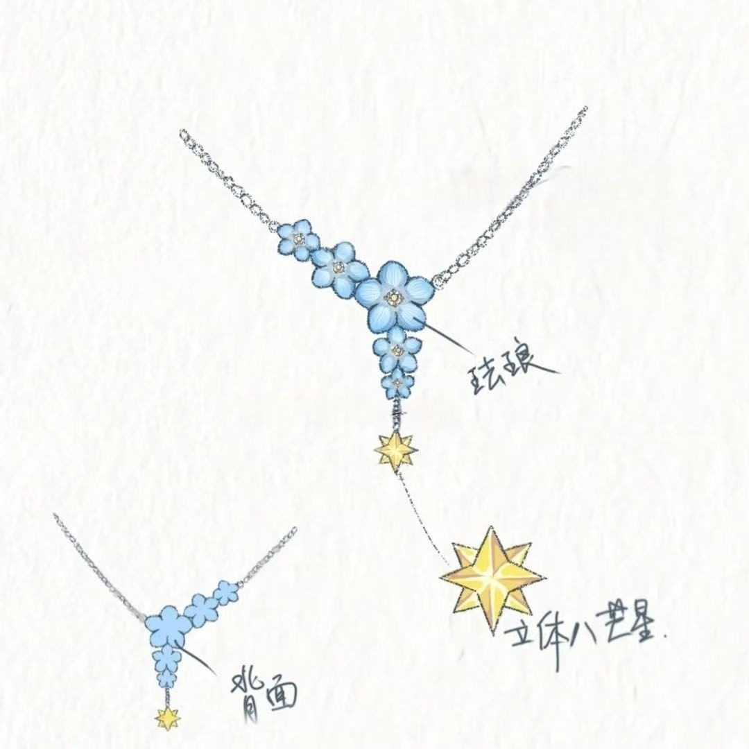 Collar con Colgante de Xavier  - Anime Pendant Necklace reseña y precio