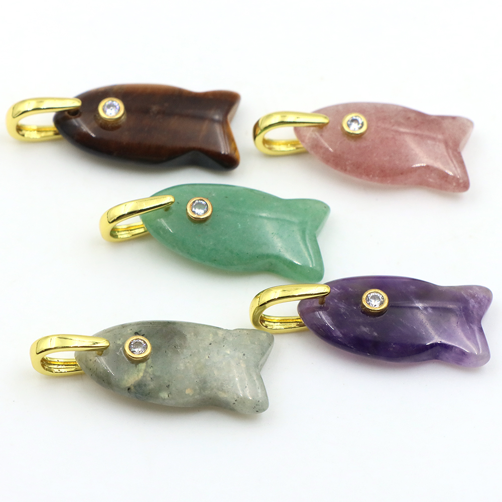 Colgante de piedra natural con - Crystal Pendant Necklace Natural Stone reseña y precio